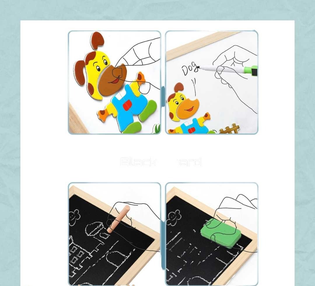 Pizarra Didáctica Magnética — ¡Creatividad + educación en un solo juego!