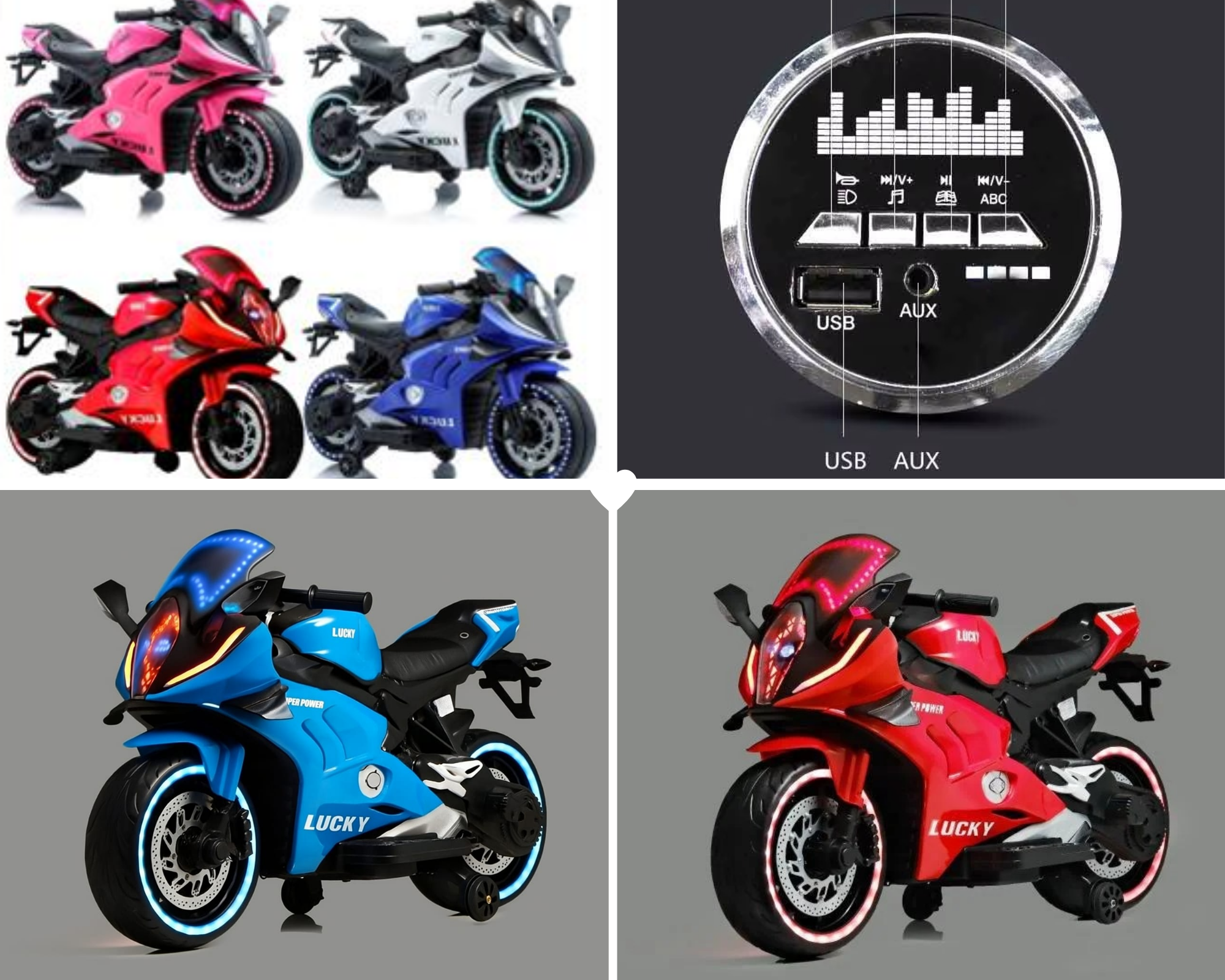 Moto Eléctrica Infantil — ¡El regalo perfecto para pequeños pilotos!