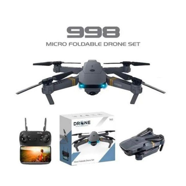 Drone 998 PRO 4K/1080P — ¡Graba tus mejores aventuras con ultra definición!