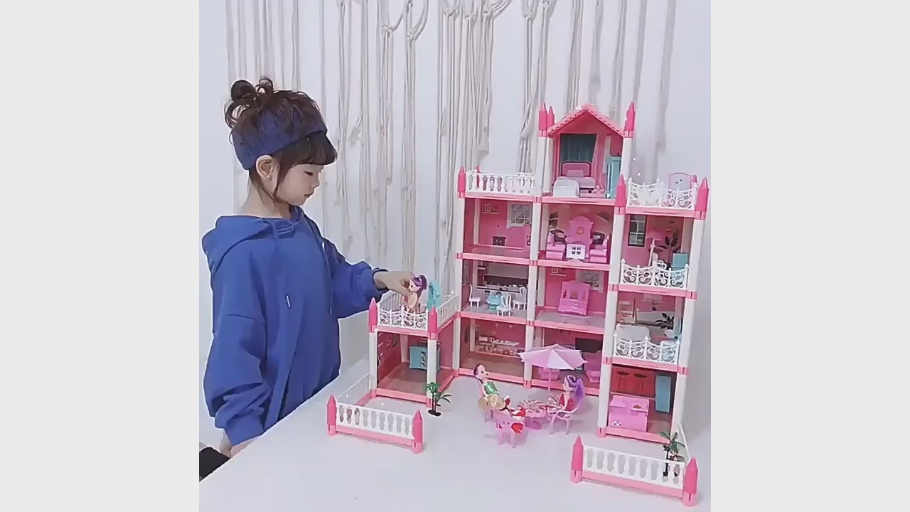 Castillo Mágico 215 Luces – ¡Ilumina tu Navidad!